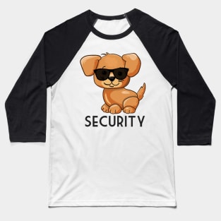 Security Dog Baseball T-Shirt